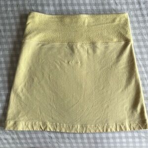 Light Yellow Vintage Lululemon Skirt